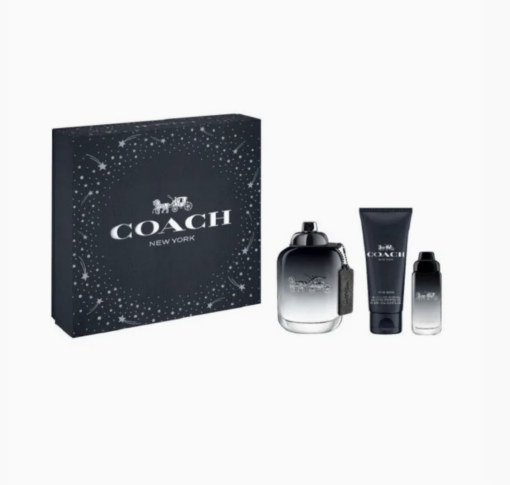 Coach for Men Gift Set 100ml + 15ml Eau de Toilette + 100ml Shower Gel