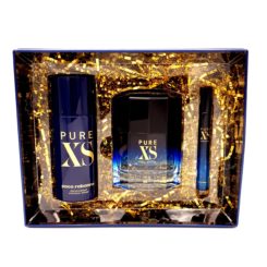 Paco Rabane Pure XS for Him Gift Set 100ml Eau de Toilette + 150ml Deodorant + 10ml Travel Spray