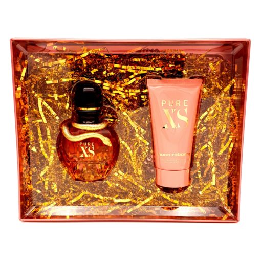 Paco Rabanne Pure XS for Her Gift Set 50ml Eau de Parfum + 75ml Sensual Body Lotion