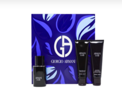 Giorgio Armani Code Gift Set 50ml Eau de Toilette pour Homme + 75ml Shower Gel + 75ml After Shave Balm