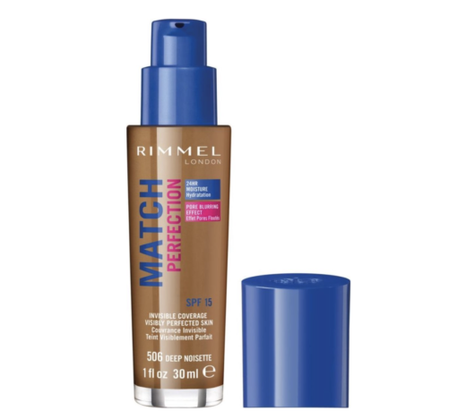 Rimmel Match Perfection Foundation 30ml No. 506 Noisette