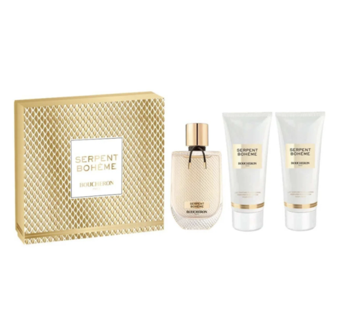 Boucheron Serpent Bohème Gift Set 50ml Eau de Parfum + 50ml Bath & Shower Gel + 50ml Body Lotion