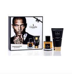 Gisada Ambassador for Men Gift Set 50ml Parfum + 100ml Shower Gel