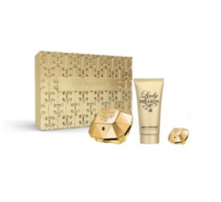 Paco Rabanne Lady Million Gift Set 80ml + 5ml Eau de Parfum + 100ml Body Lotion