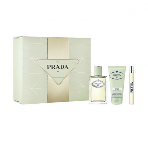 Prada Infusion d'Iris Gift Set 100ml + 10ml Eau de Parfum + 50ml Body Lotion