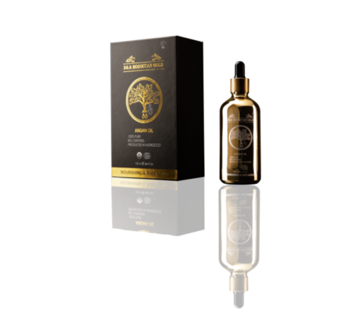 D&A Moroccan Gold 100% Pure Argan Olie 100ml