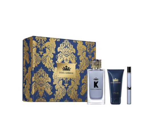 Dolce & Gabbana K Gift Set 100 + 10ml Eau de Toilette + 50ml After Shave Balm