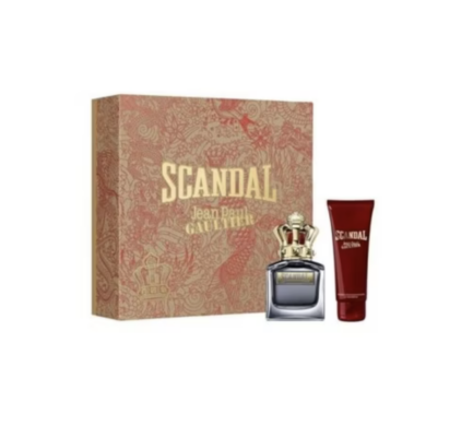 Jean Paul Gaultier Scandal pour Homme Gift Set 50ml Eau de Toilette + 75ml Shower Gel