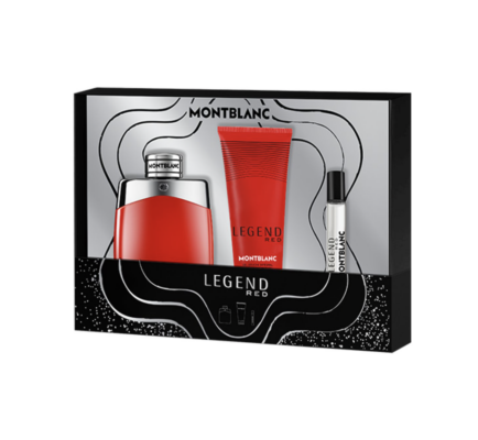 Montblanc Legend Red Gift Set 100ml + 7,5ml Eau de Parfum + 100ml Shower Gel