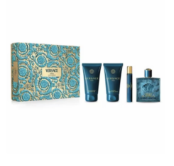 Versace Eros Gift Set 100 + 10ml Eau de Parfum + 75ml Shower Gel + 75ml After Shave Balm