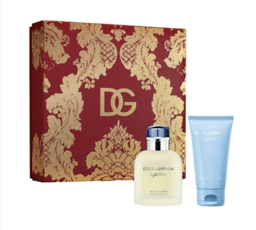 Dolce & Gabbana Light Blue pour Homme Gift Set 75ml Eau de Toilette + 50ml Body Cream