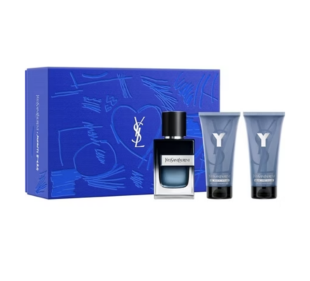 Yves Saint Laurent Y Gift Set 60ml Eau de Parfum + 50ml Shower Gel + 50ml After Shave Balm